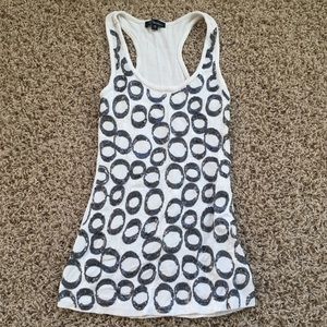 Geo Circle Sequin Tank
